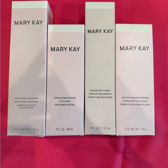 Mary Kay Skincare Mattifying Regimen New Skin Care Set Combo to Oily Skin - Picture 3 of 5